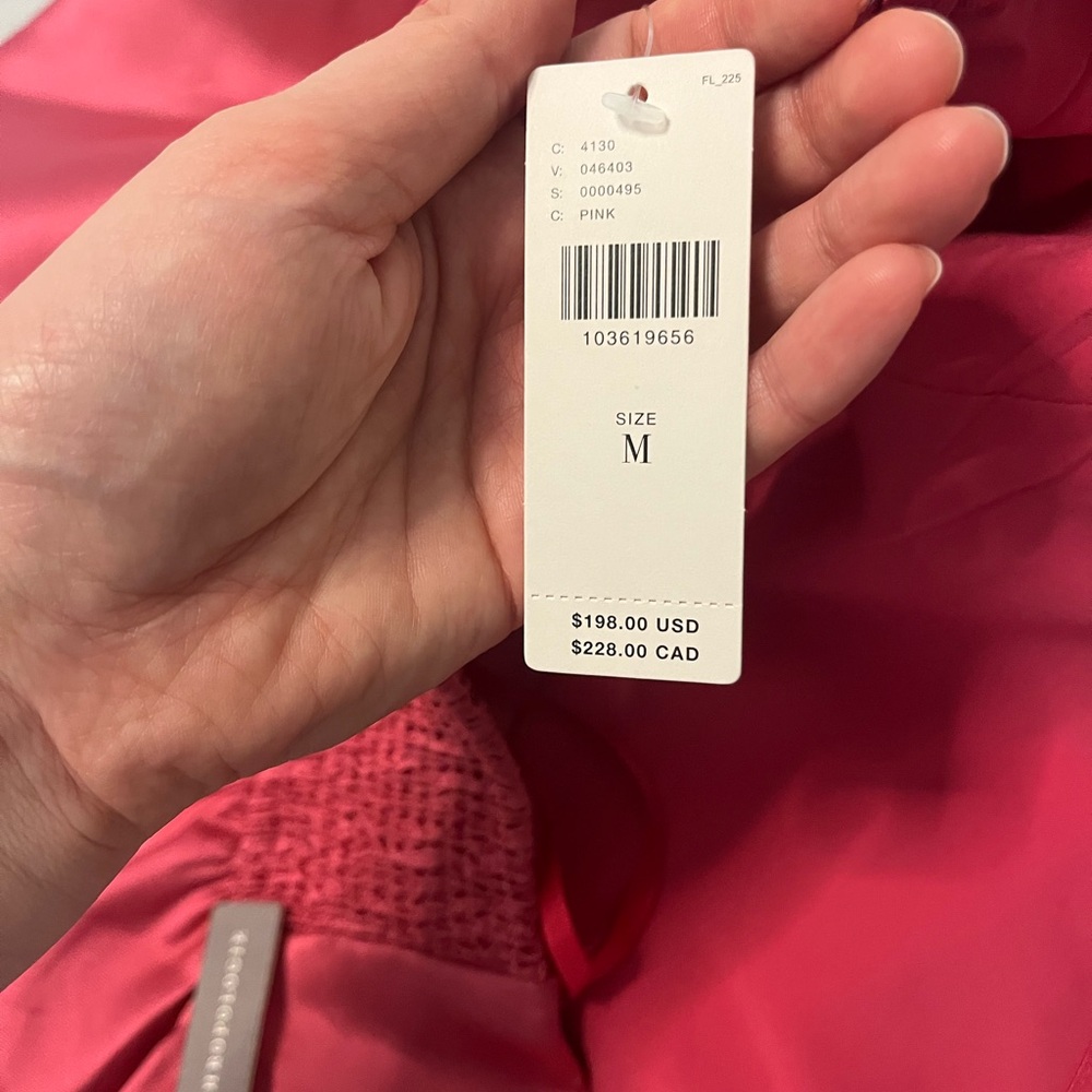 Anthropologie Fuchsia Satin Dress - Picture 8 of 8